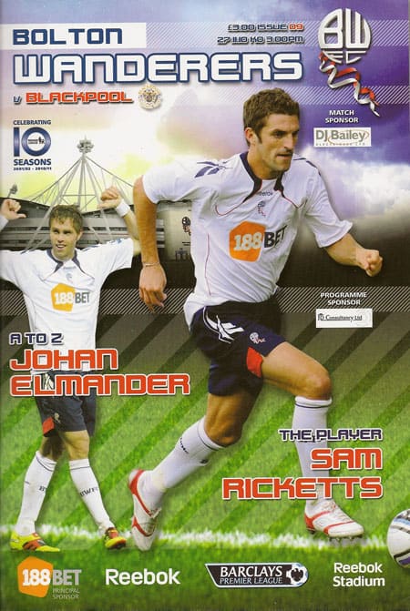 Bolton Wanderers FC v Blackpool FC